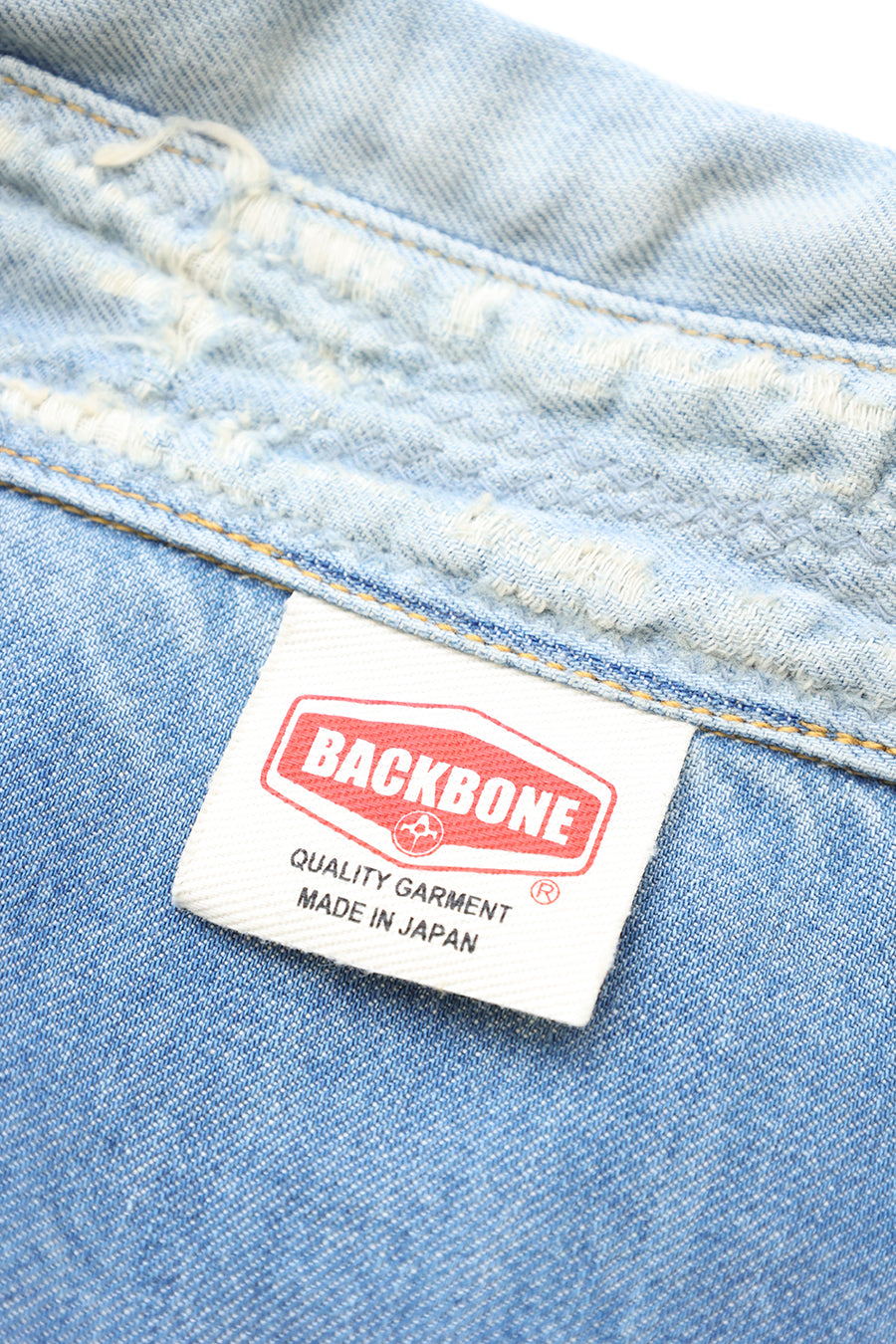 Faded Indigo Dungaree Shirt
