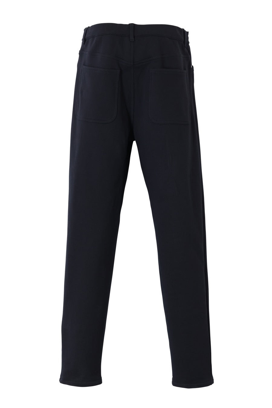 HEAVY COTTON 5-POCKET SWEAT PANTS BLACK