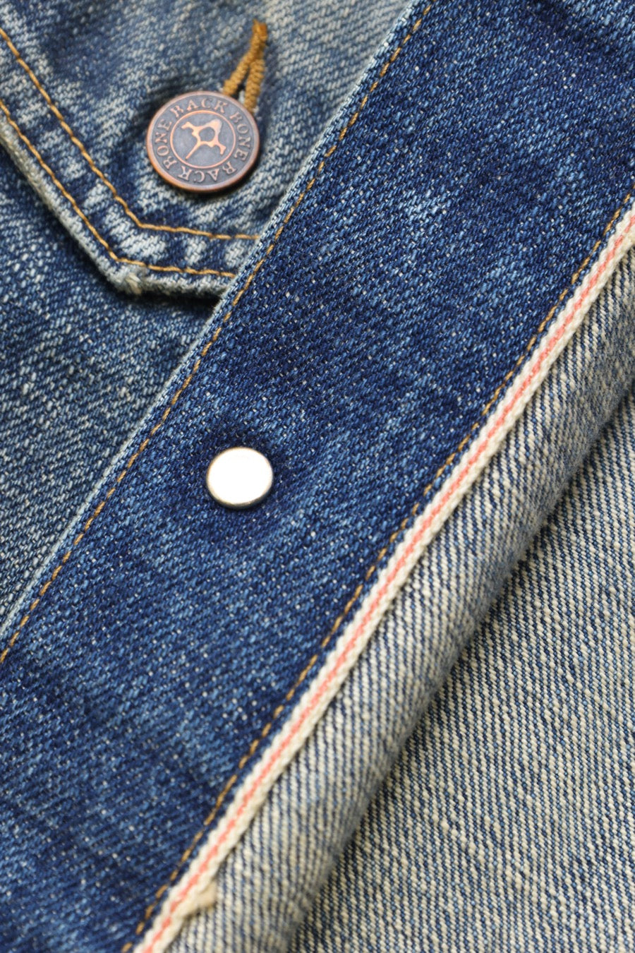 Faded Indigo Denim Jacket