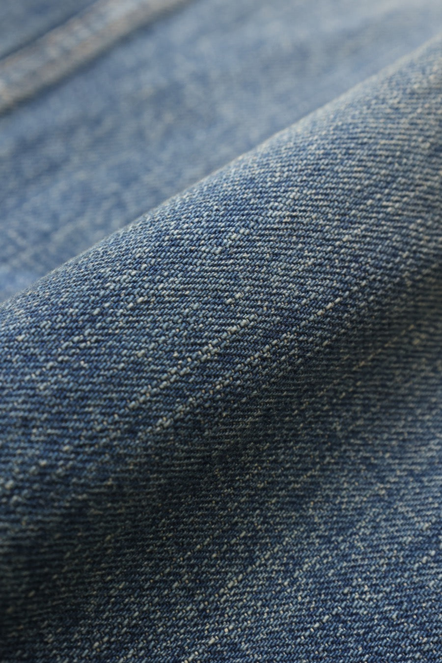 Faded Indigo Denim Jacket