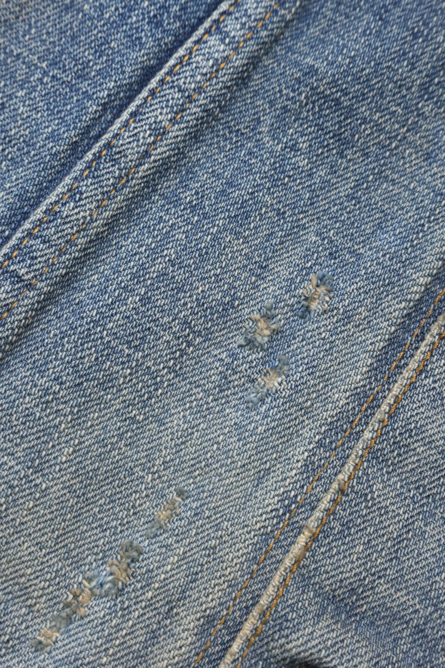 Faded Indigo Denim Jacket