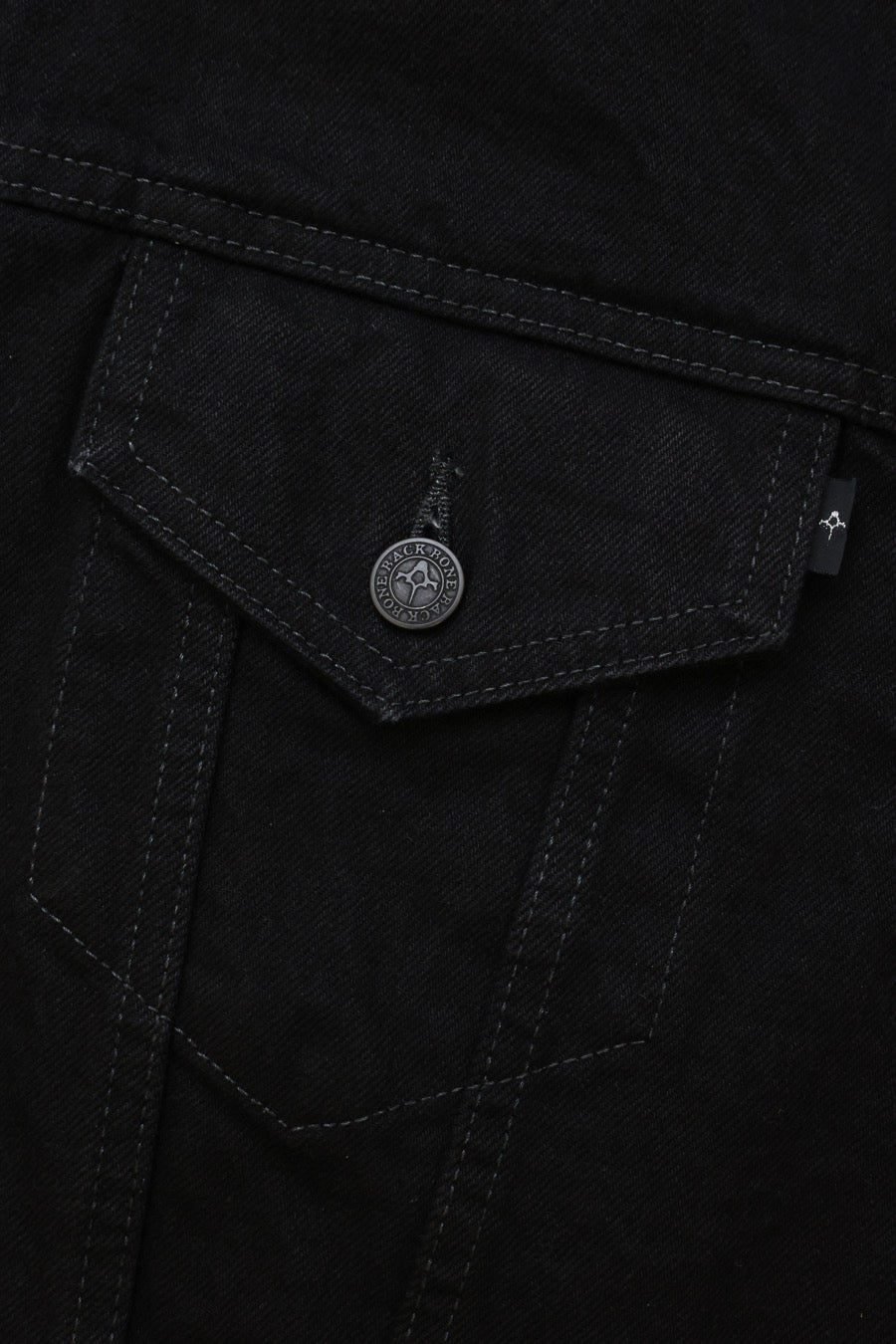 BLACK DENIM JACKET