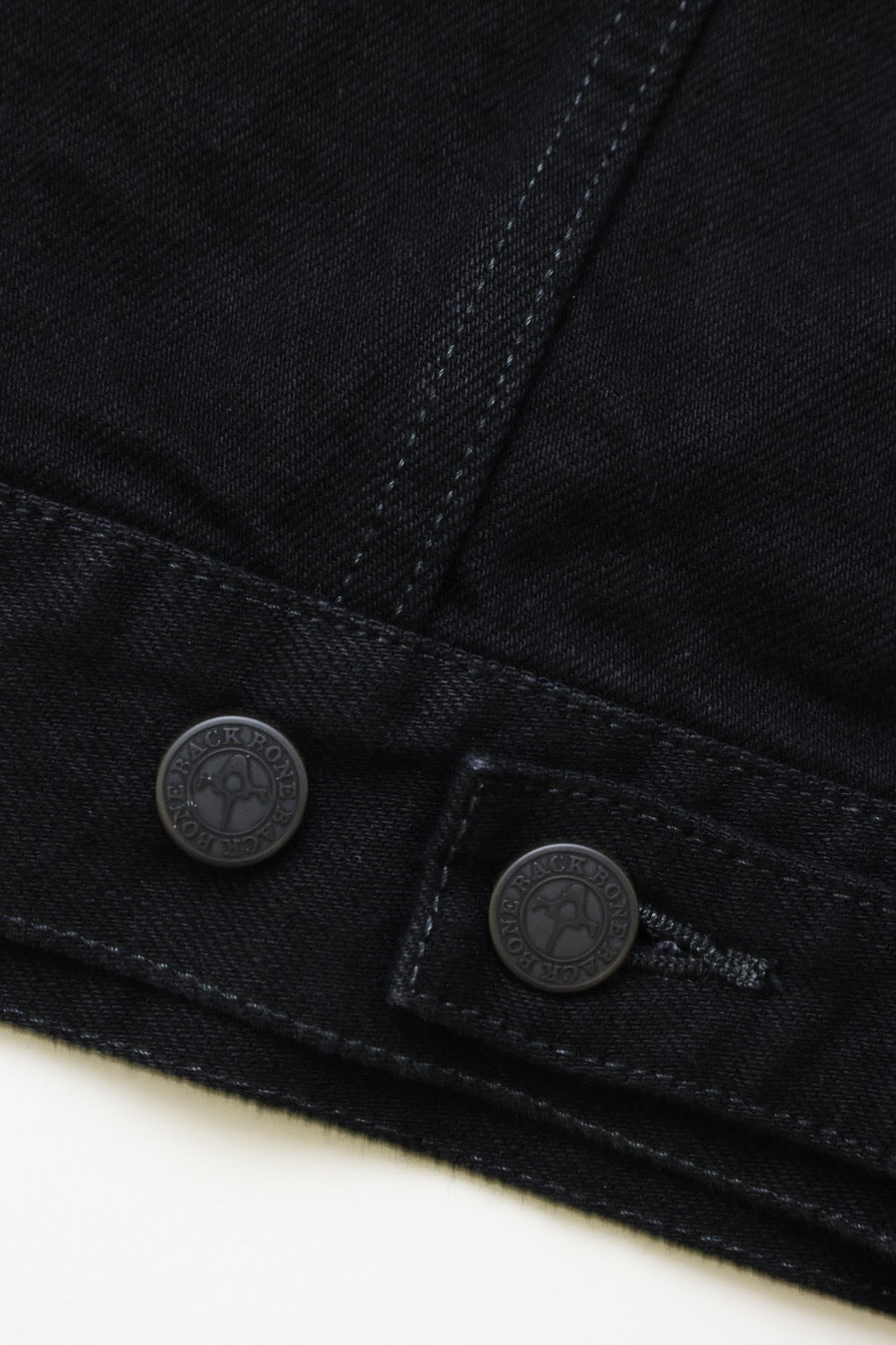 BLACK DENIM JACKET