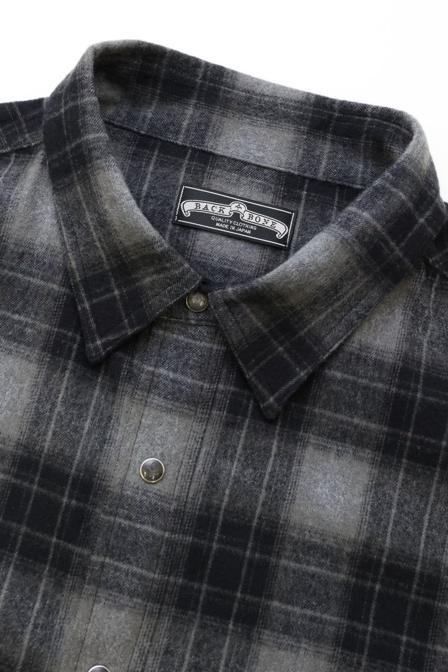 FLANNEL SHIRT BLACK