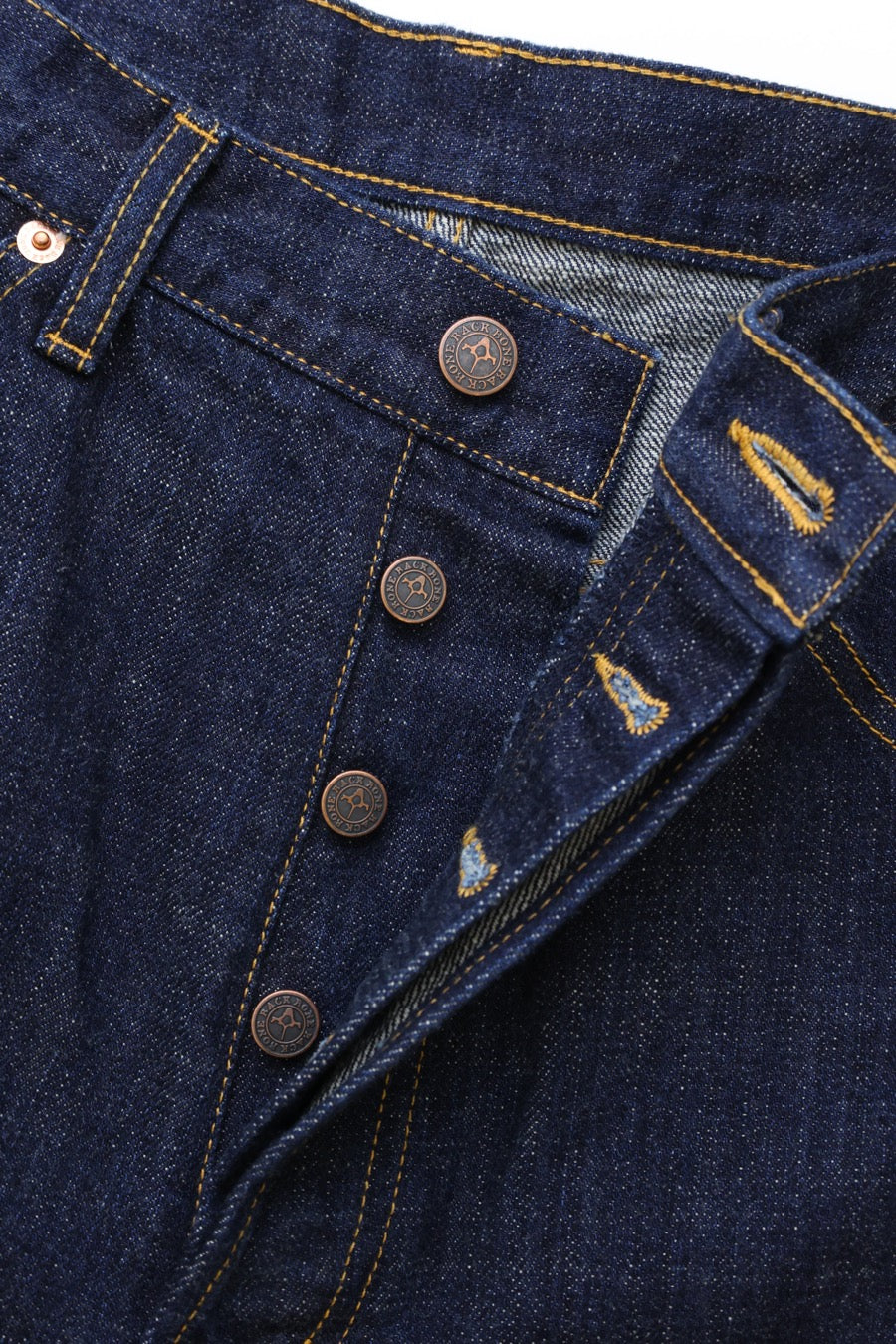 INDIGO DENIM WIDE PANTS