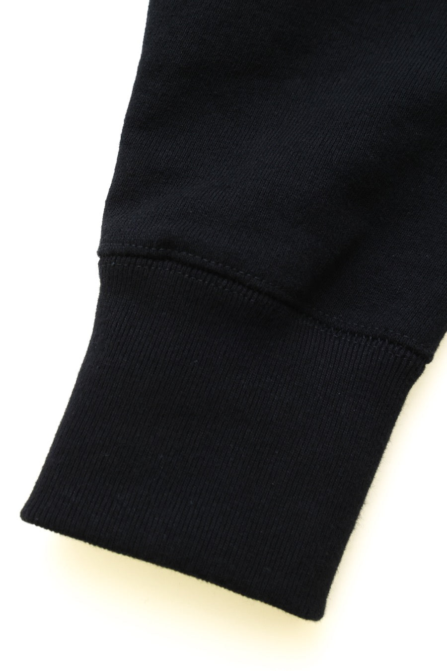 HEAVY COTTON SWEAT PULLOVER HOODIE BLACK