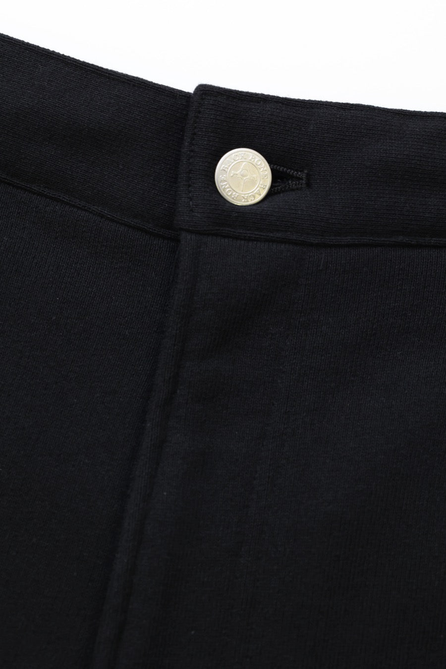 HEAVY COTTON 5-POCKET SWEAT PANTS BLACK