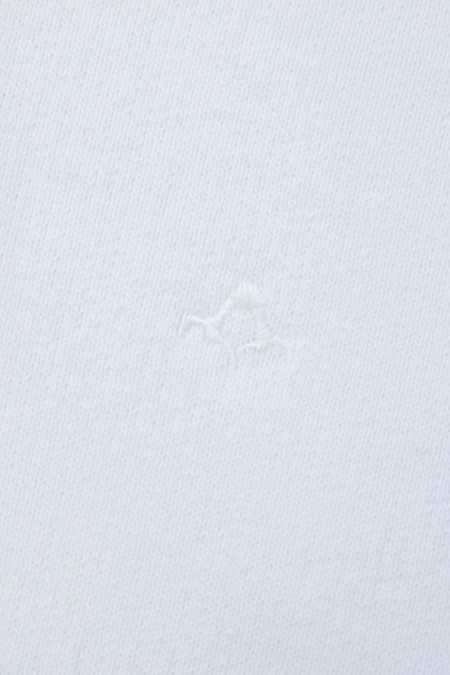 HEAVY COTTON SWEAT PULLOVER HOODIE WHITE