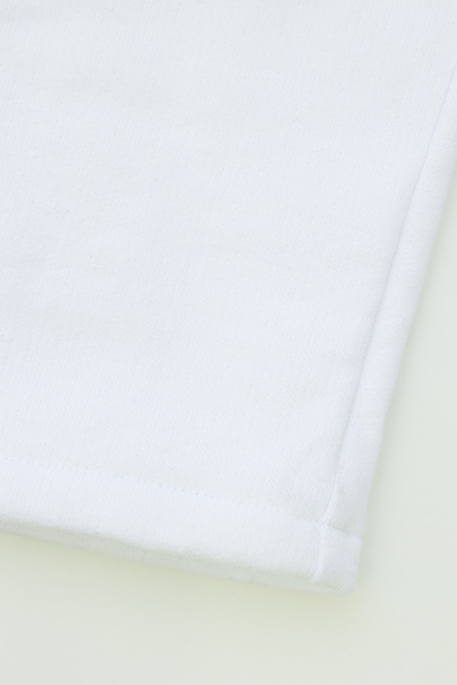 HEAVY COTTON 5-POCKET SWEAT PANTS WHITE