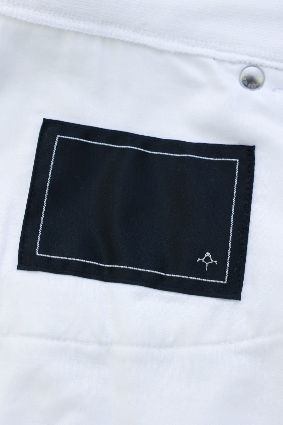 HEAVY COTTON 5-POCKET SWEAT PANTS WHITE