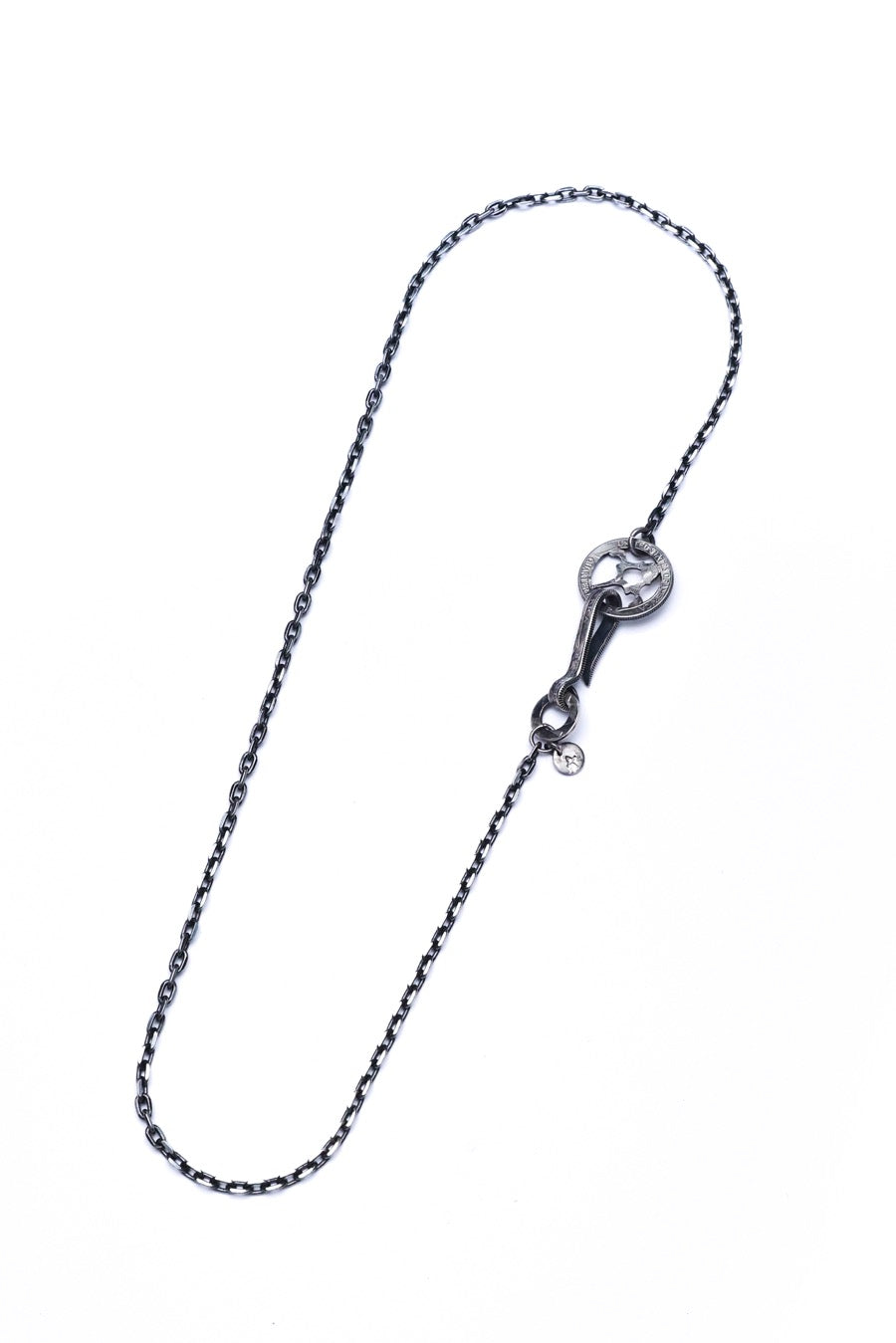 MEDICINE WHEEL OVAL CHAIN NECKLACE 60cm