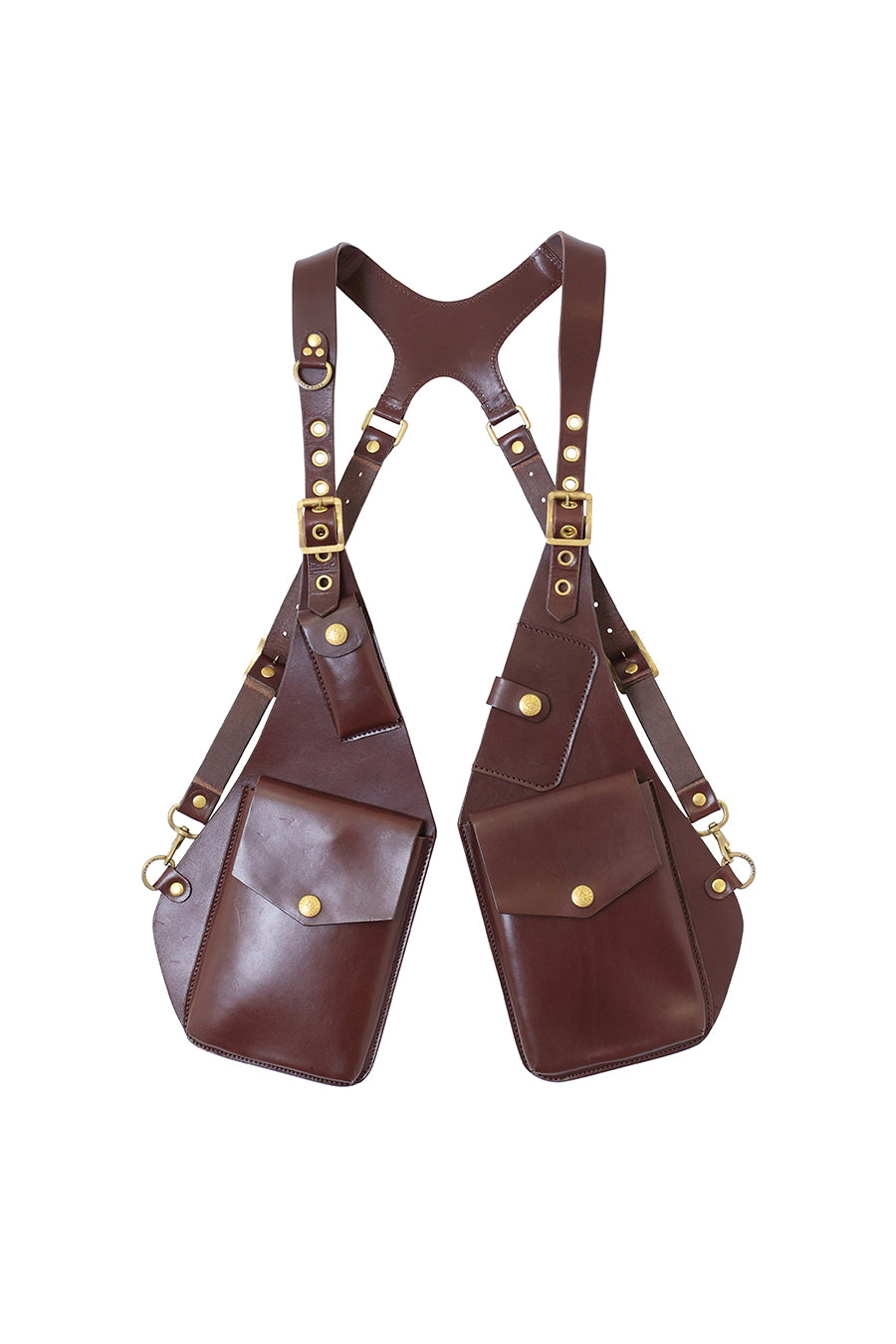 Harness Vest Brown