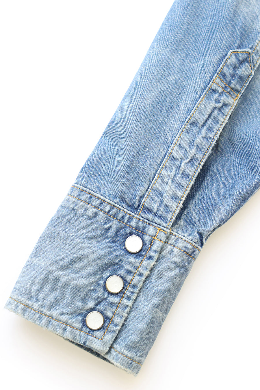Faded Indigo Dungaree Shirt