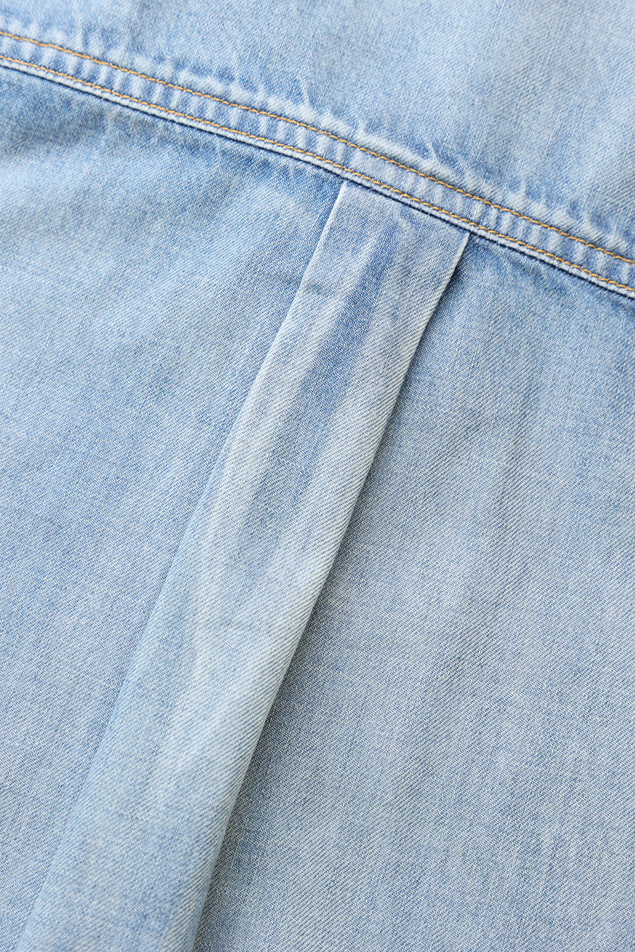 Faded Indigo Dungaree Shirt