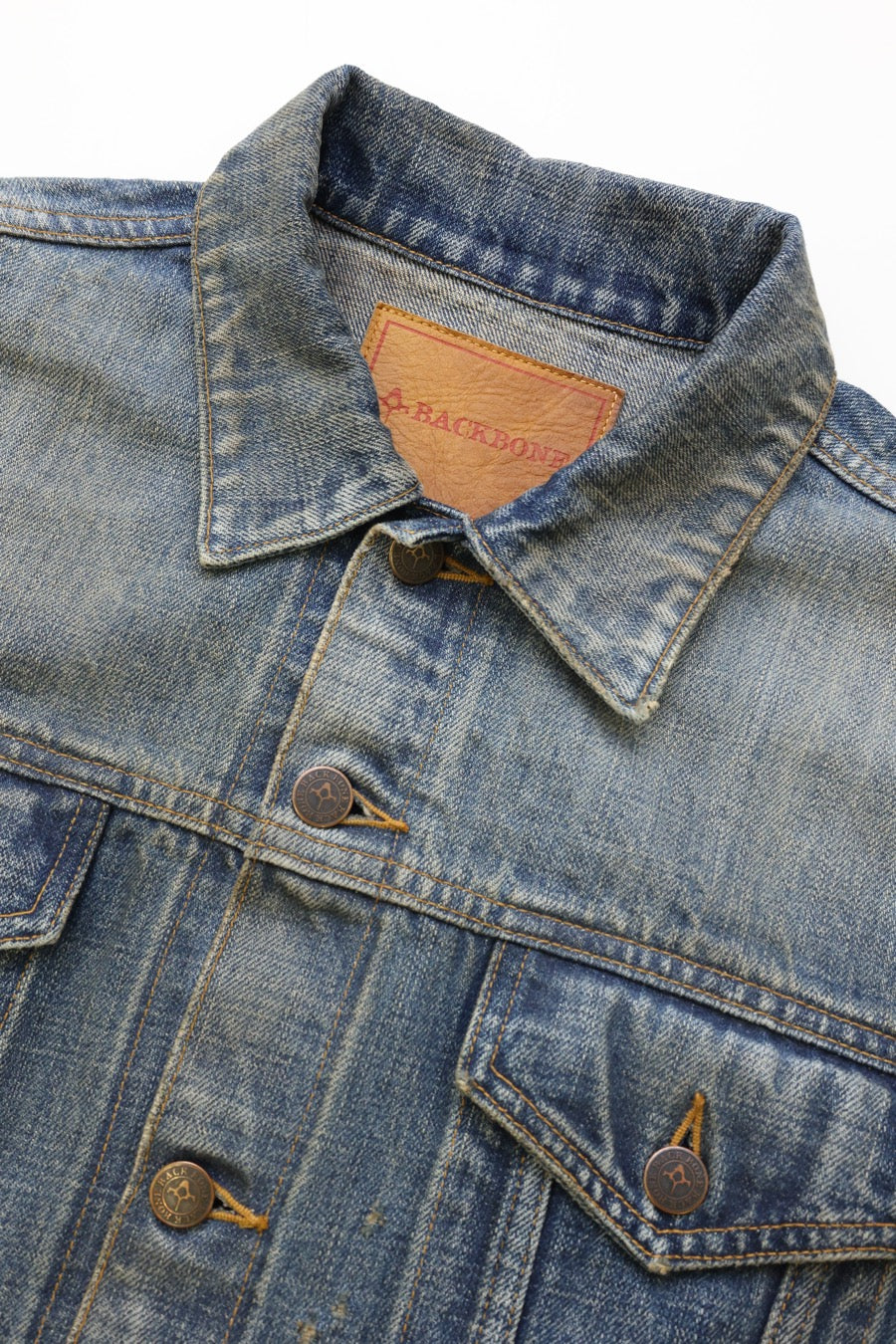 Faded Indigo Denim Jacket