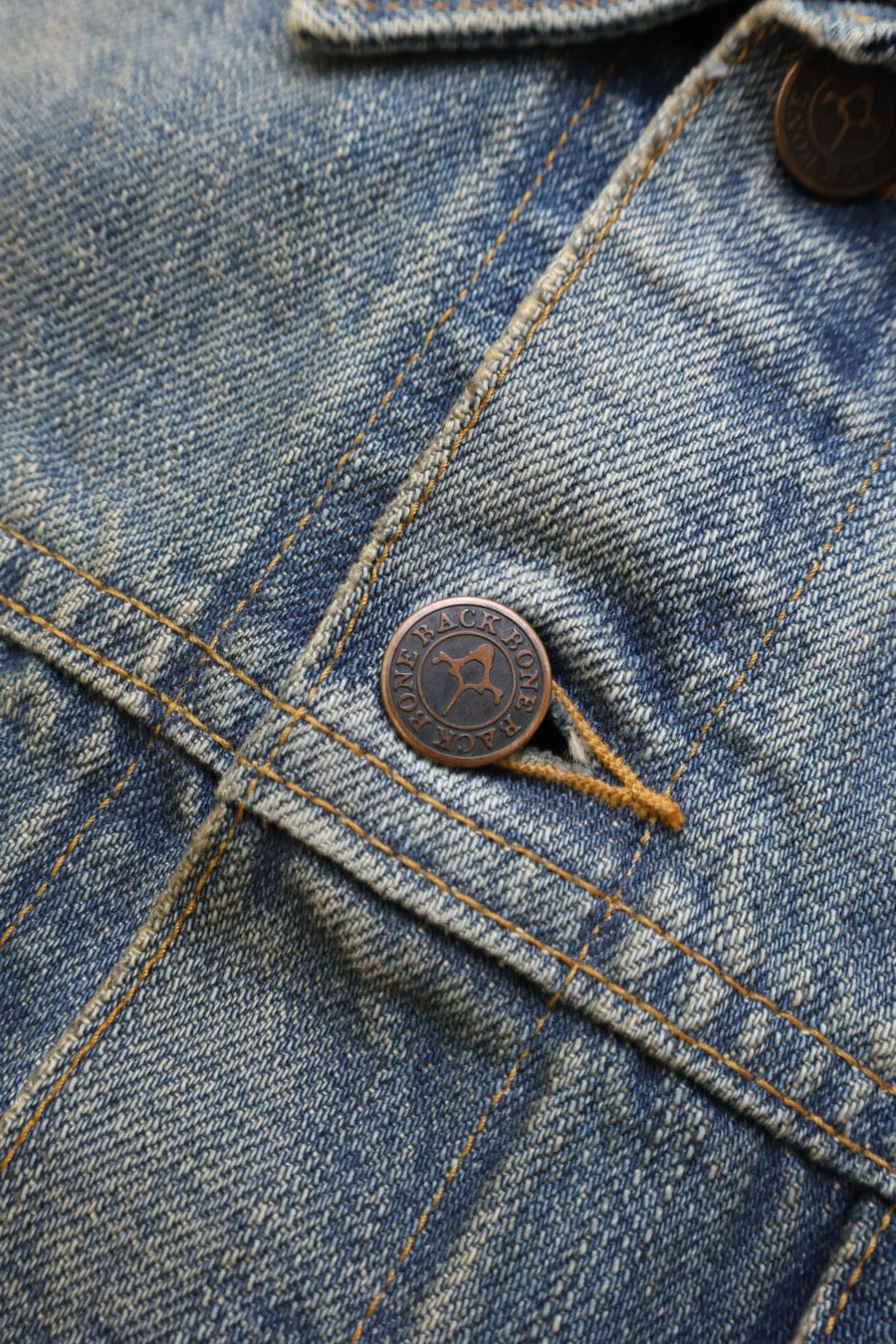 Faded Indigo Denim Jacket