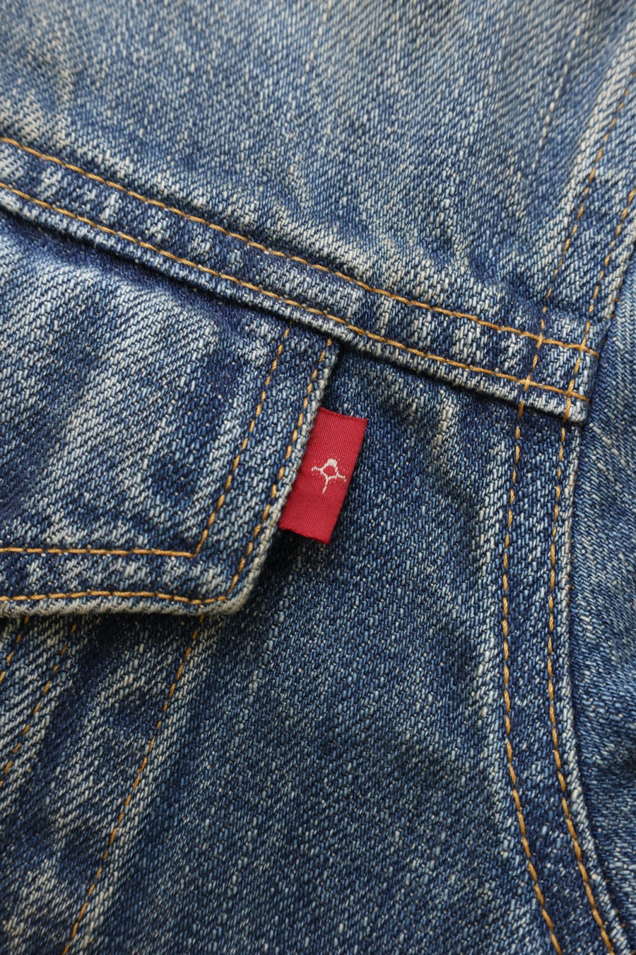 Faded Indigo Denim Jacket