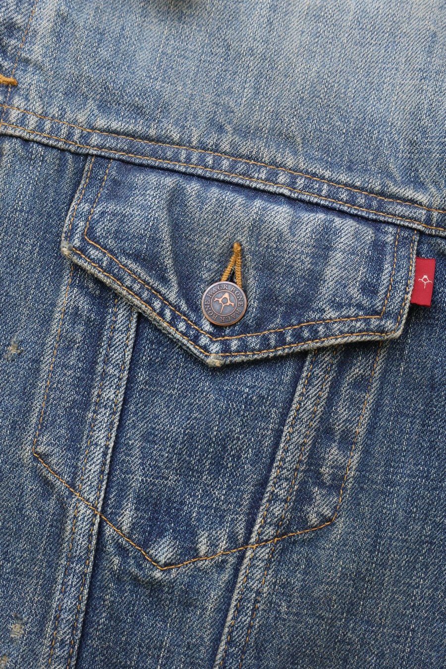 Faded Indigo Denim Jacket