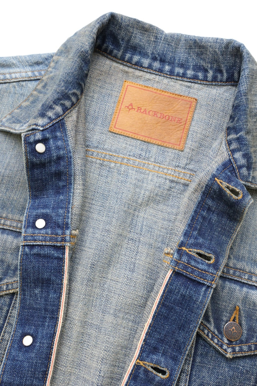 Faded Indigo Denim Jacket