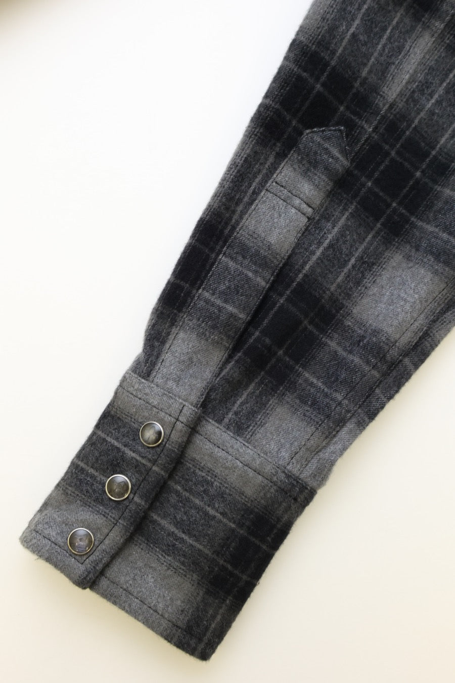 FLANNEL SHIRT BLACK