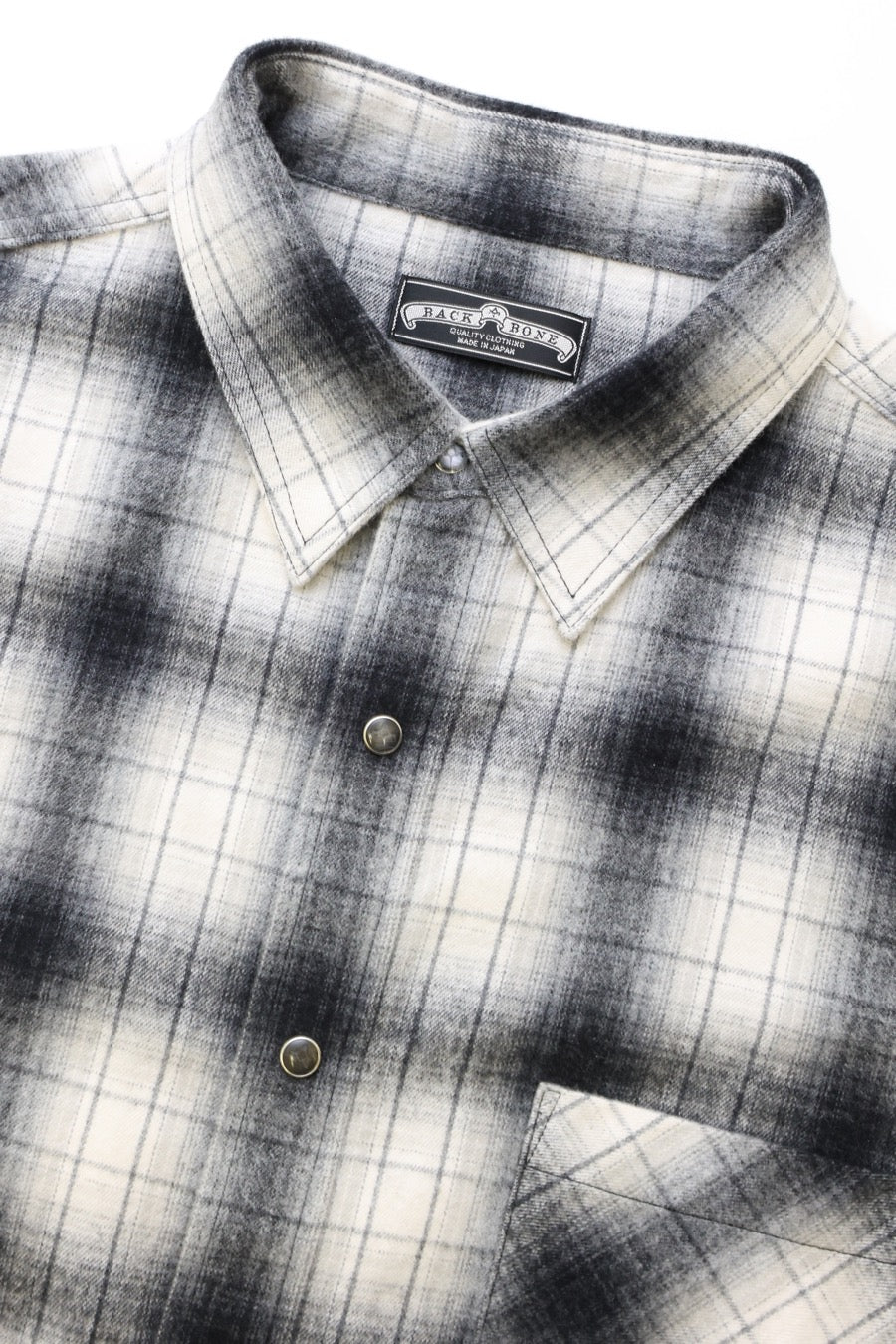 FLANNEL SHIRT WHITE