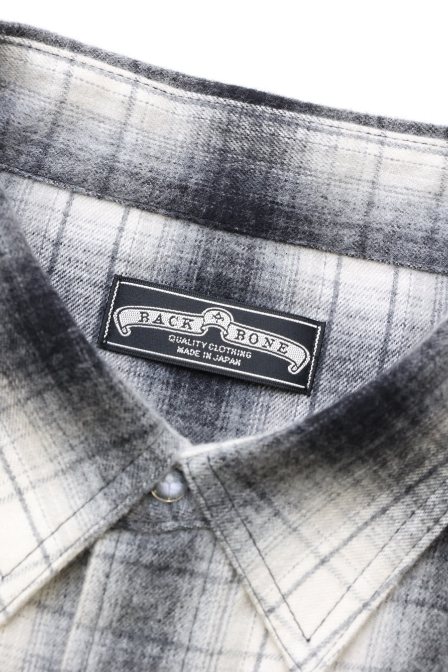 FLANNEL SHIRT WHITE