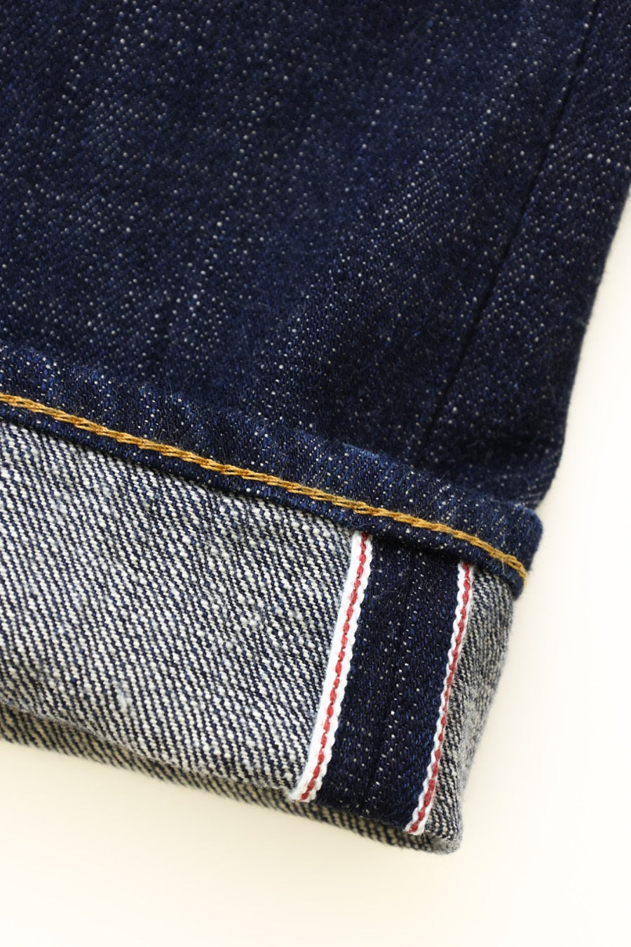 INDIGO DENIM WIDE PANTS