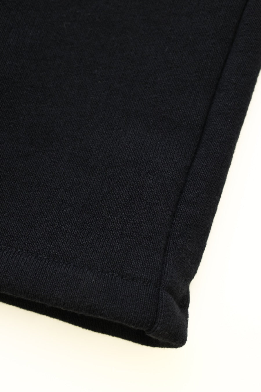 HEAVY COTTON 5-POCKET SWEAT PANTS BLACK