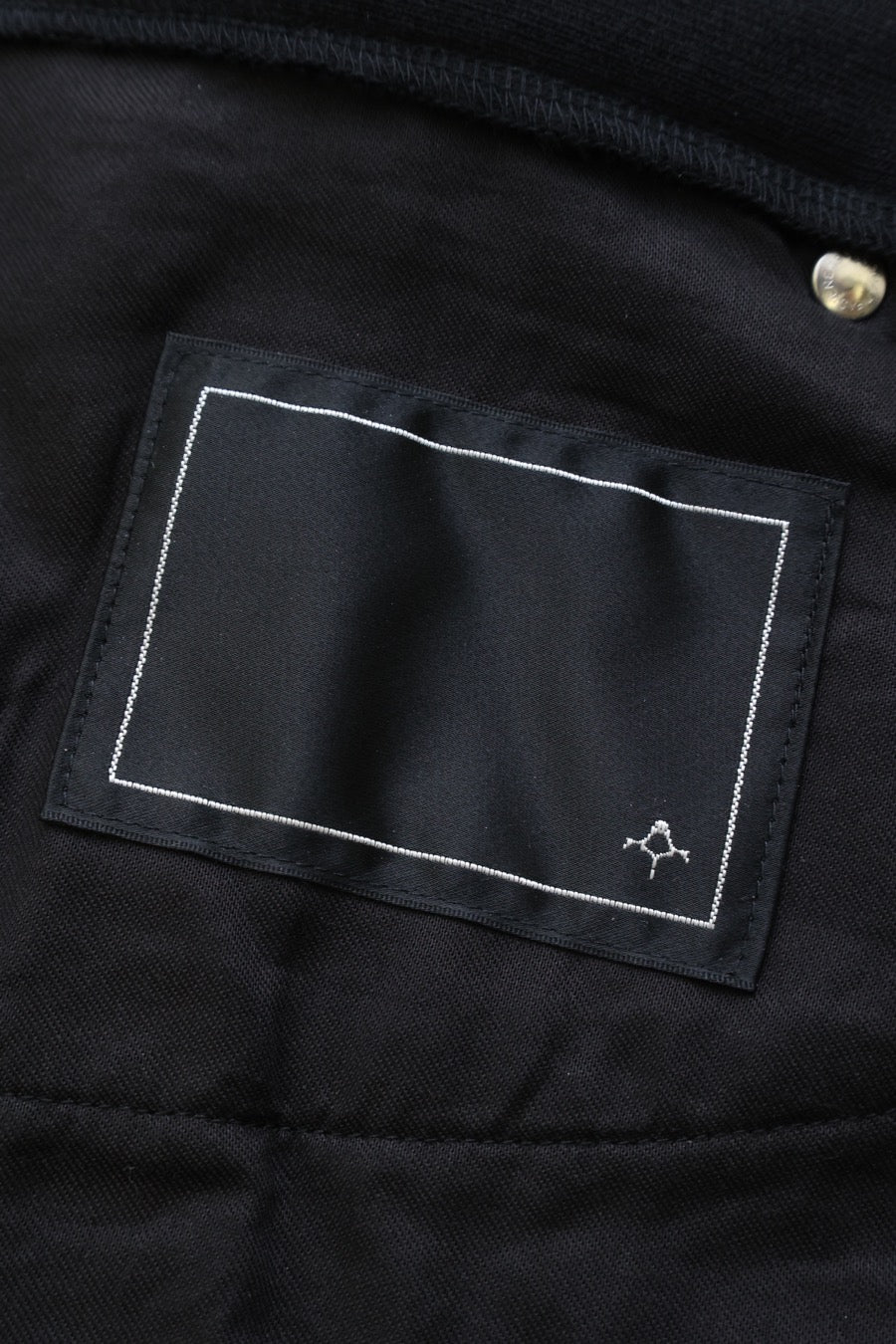 HEAVY COTTON 5-POCKET SWEAT PANTS BLACK