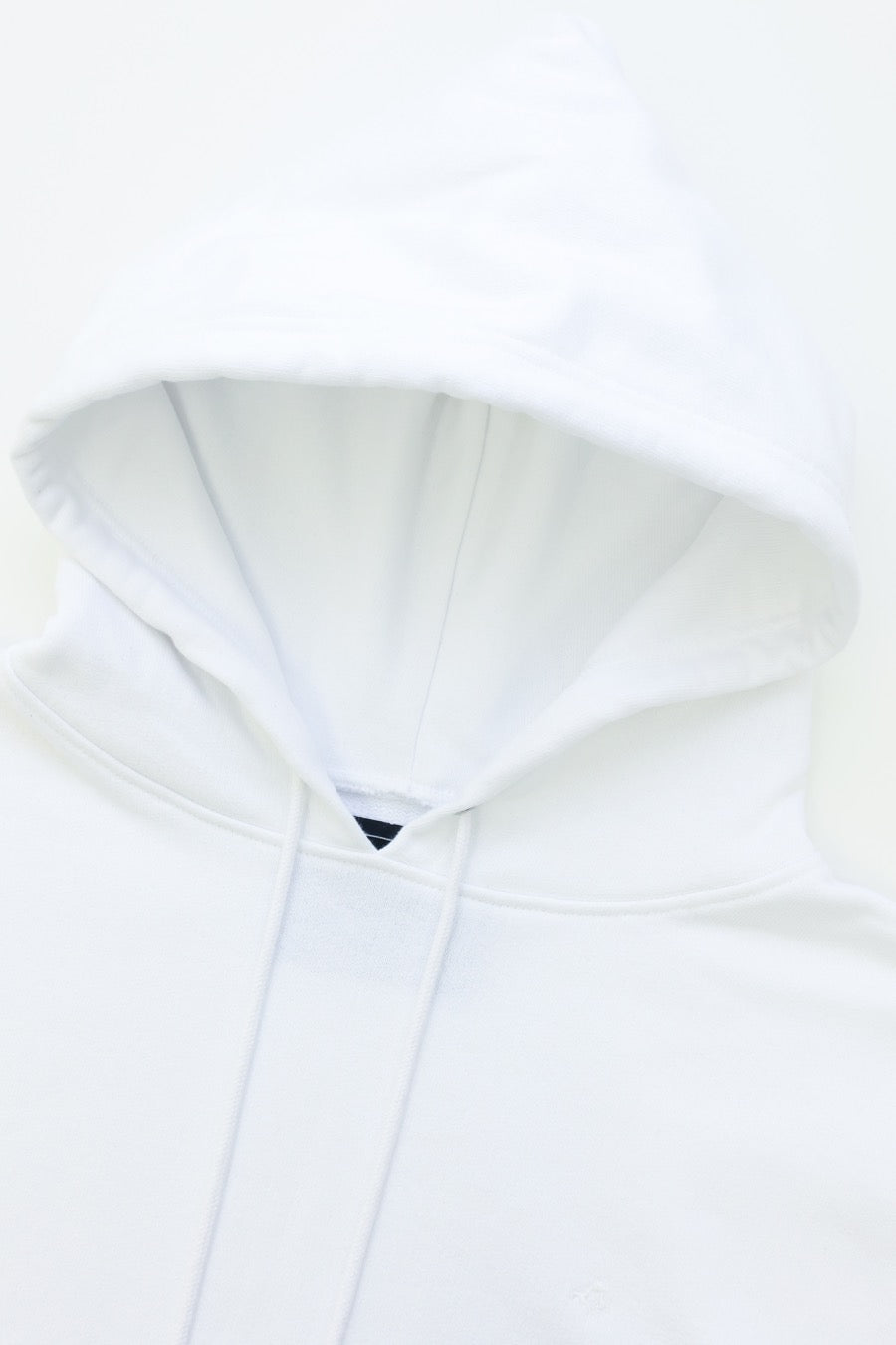 HEAVY COTTON SWEAT PULLOVER HOODIE WHITE