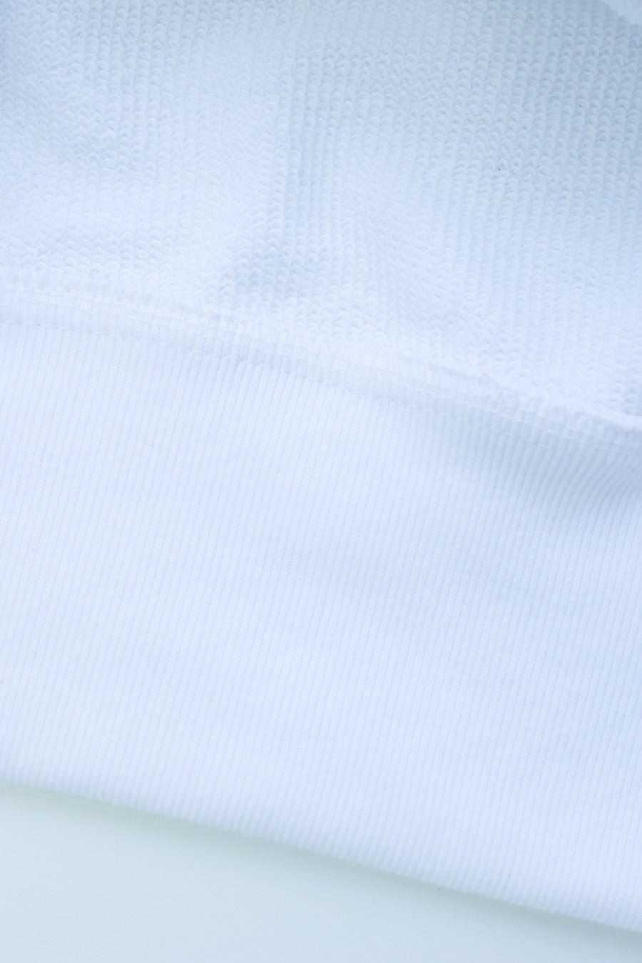HEAVY COTTON SWEAT PULLOVER HOODIE WHITE