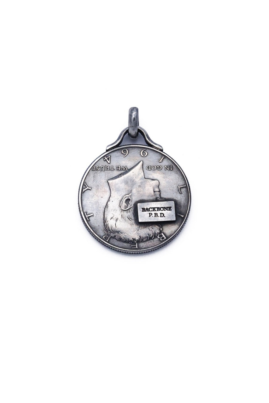 P.B.D. × BACKBONE PENDANT-TOP 18K