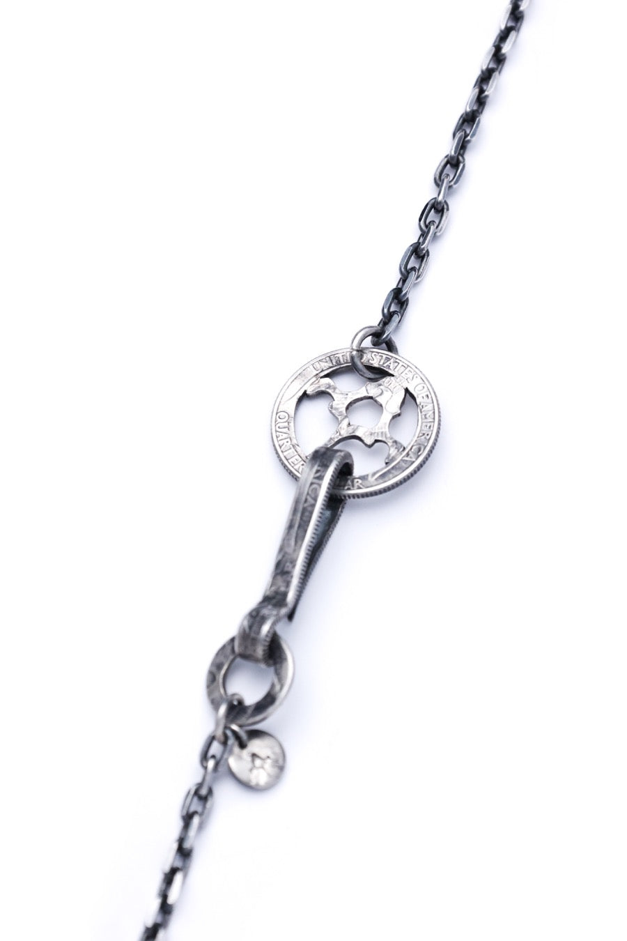 MEDICINE WHEEL OVAL CHAIN NECKLACE 60cm