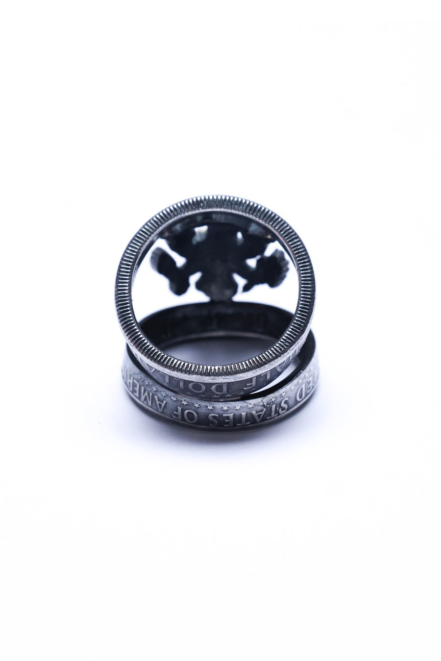 P.B.D. × BACKBONE EMBLEM COIN RING