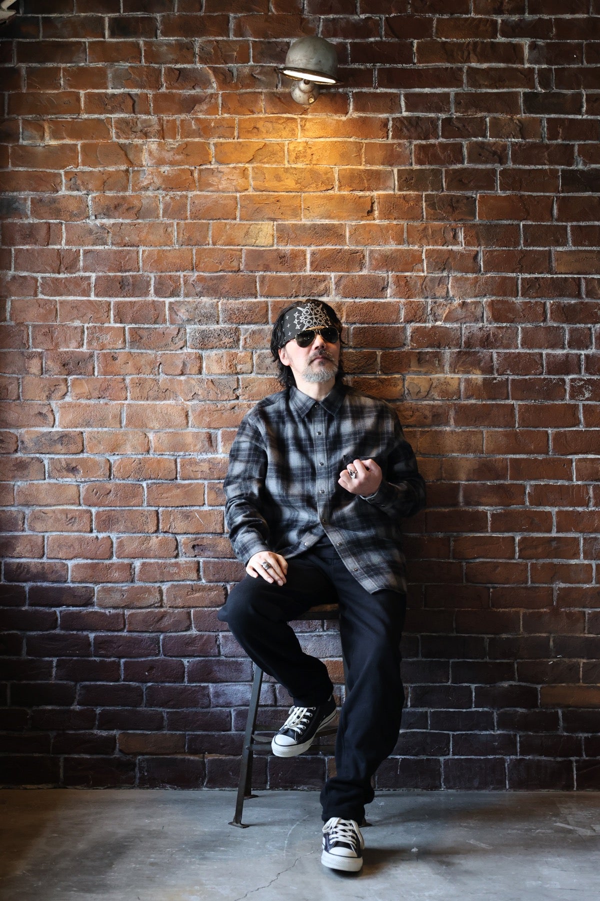 FLANNEL SHIRT BLACK